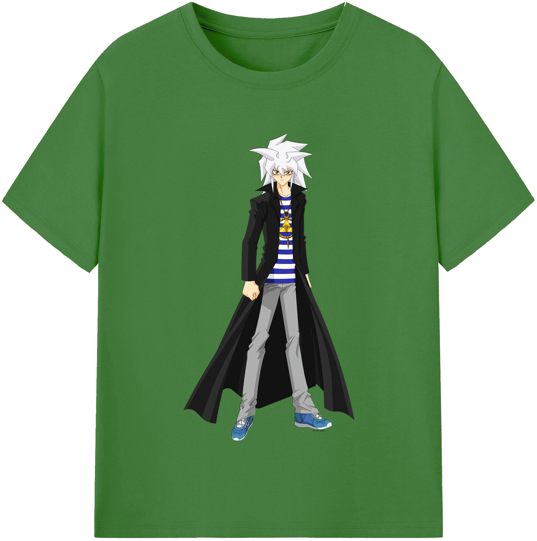 （画像用） 遊☆戯☆王 Yu-Gi-Oh! レディースカジュアルプリントTシャツ（綿100％）